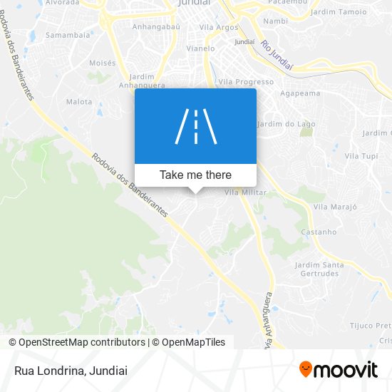 Rua Londrina map