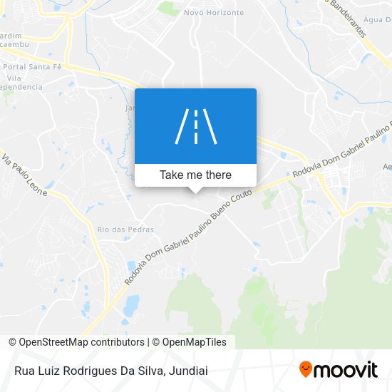 Rua Luiz Rodrigues Da Silva map