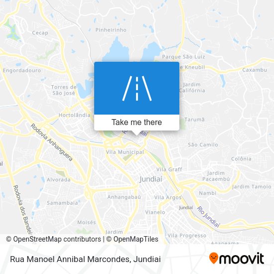 Rua Manoel Annibal Marcondes map