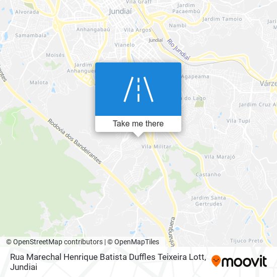 Rua Marechal Henrique Batista Duffles Teixeira Lott map