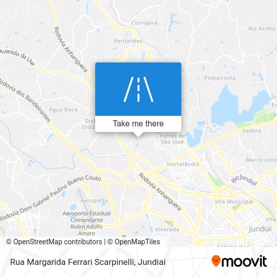 Rua Margarida Ferrari Scarpinelli map