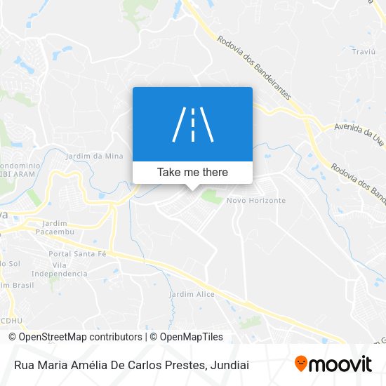 Rua Maria Amélia De Carlos Prestes map