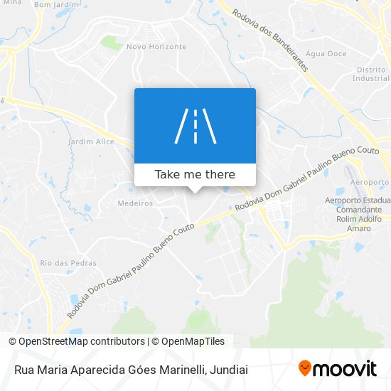 Rua Maria Aparecida Góes Marinelli map