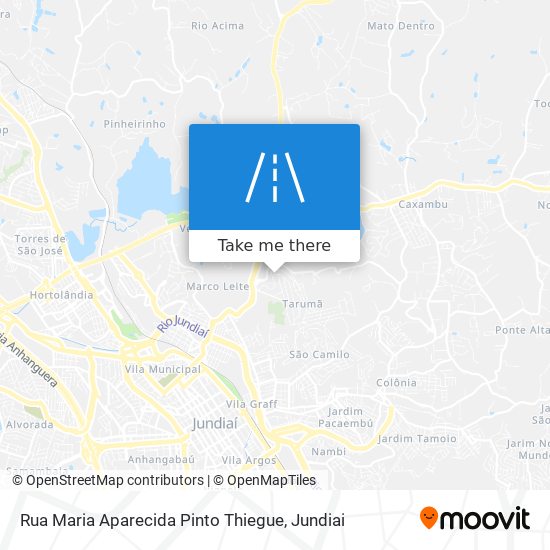 Rua Maria Aparecida Pinto Thiegue map