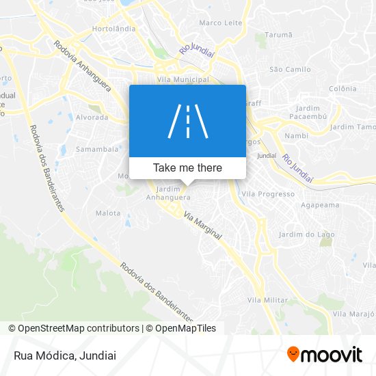 Rua Módica map