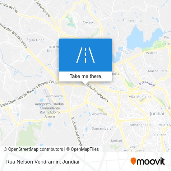 Rua Nelson Vendramin map