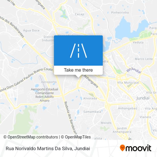 Rua Norivaldo Martins Da Silva map