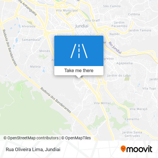 Mapa Rua Oliveira Lima