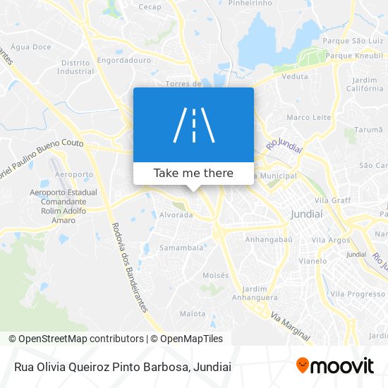 Rua Olivia Queiroz Pinto Barbosa map