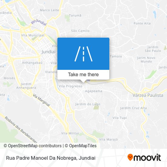 Rua Padre Manoel Da Nobrega map