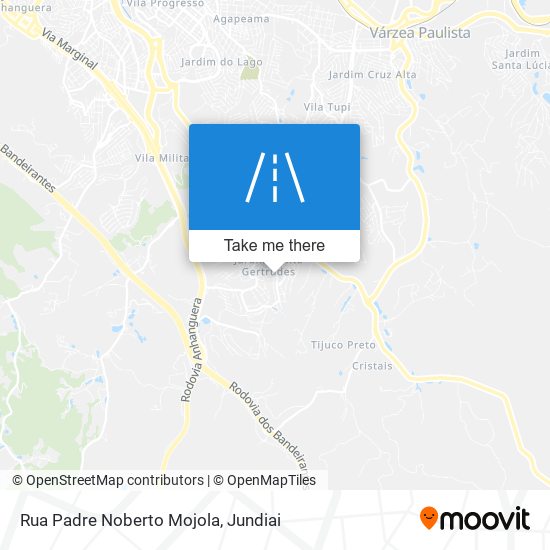 Rua Padre Noberto Mojola map