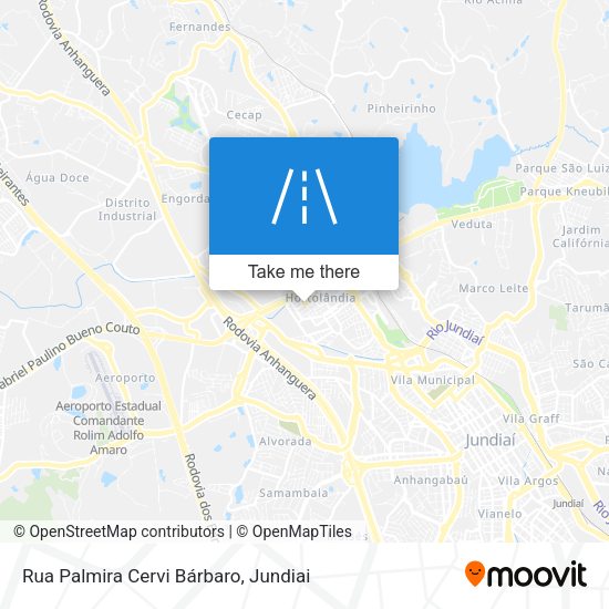 Rua Palmira Cervi Bárbaro map