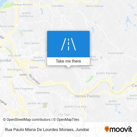 Rua Paulo Maria De Lourdes Moraes map