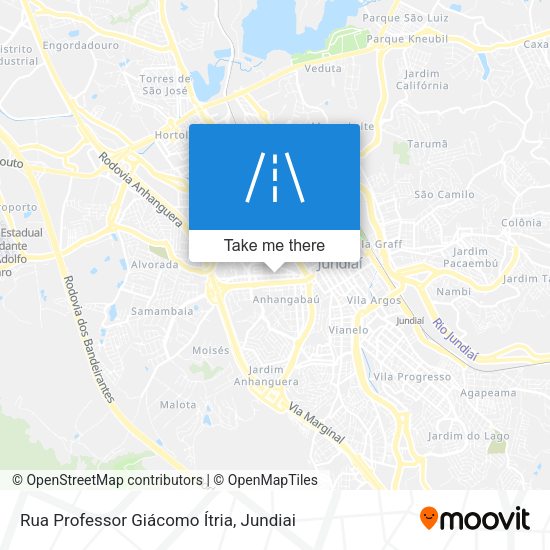 Rua Professor Giácomo Ítria map