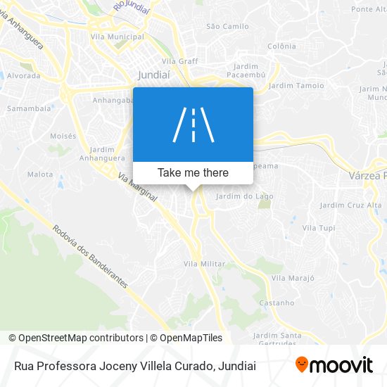 Rua Professora Joceny Villela Curado map