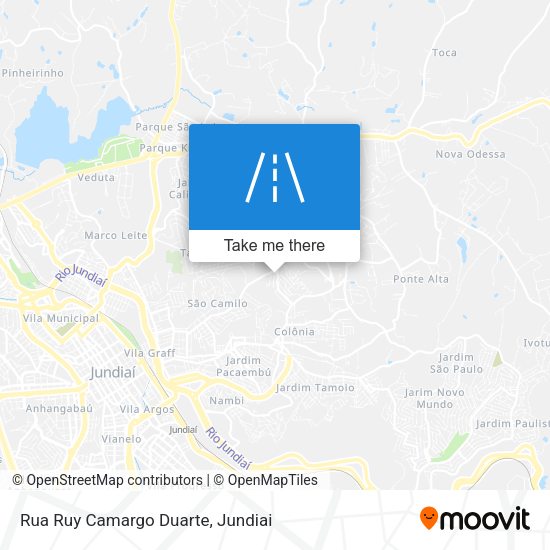Rua Ruy Camargo Duarte map