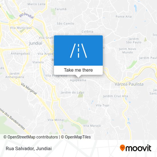 Rua Salvador map