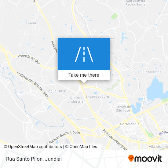 Rua Santo Pilon map