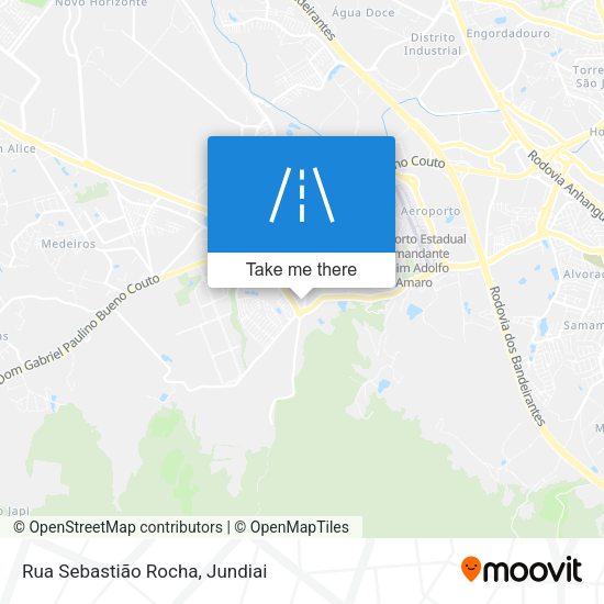 Rua Sebastião Rocha map