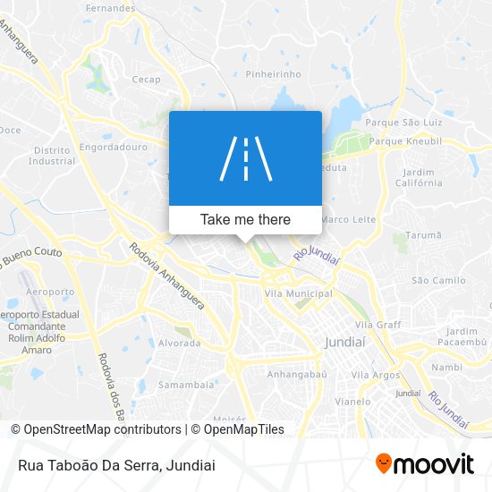 Rua Taboão Da Serra map