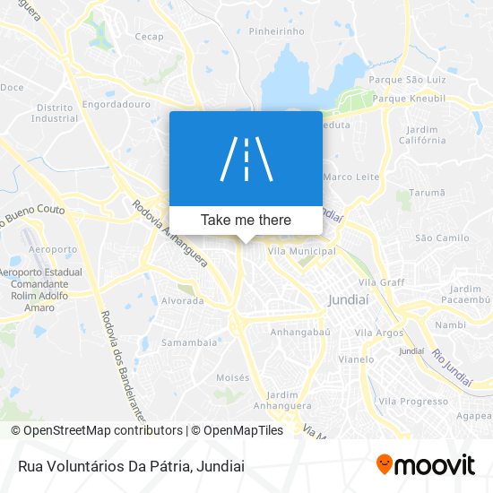 Rua Voluntários Da Pátria map