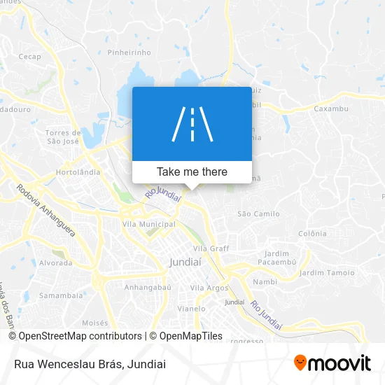Rua Wenceslau Brás map