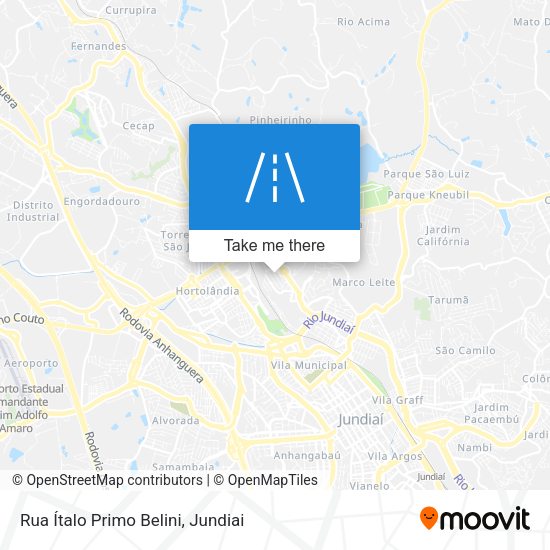 Rua Ítalo Primo Belini map