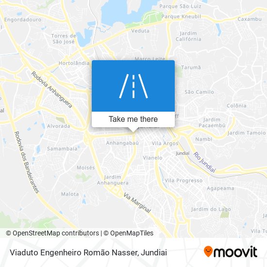 Viaduto Engenheiro Romão Nasser map