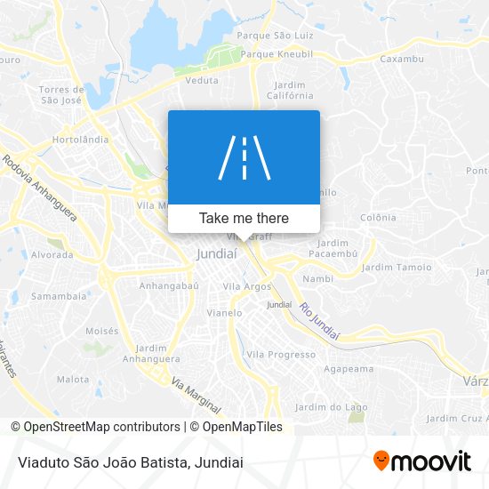 Viaduto São João Batista map
