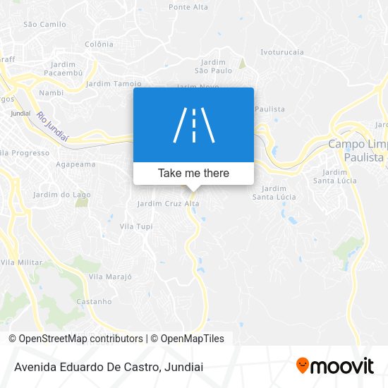 Avenida Eduardo De Castro map
