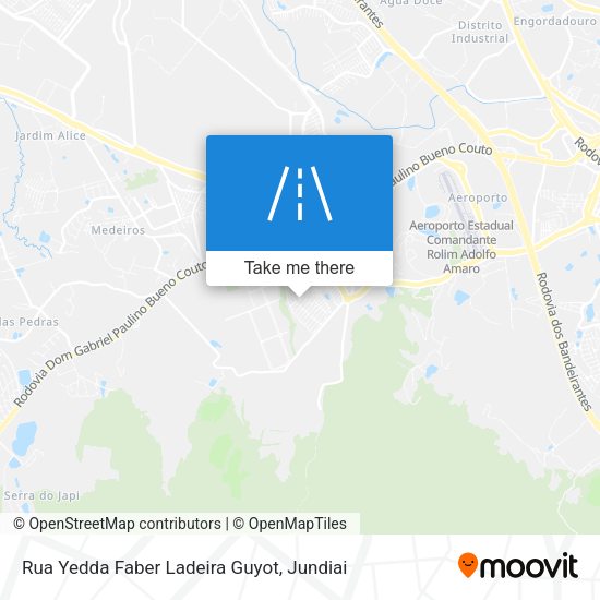 Rua Yedda Faber Ladeira Guyot map