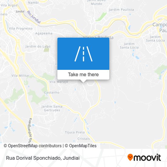 Rua Dorival Sponchiado map