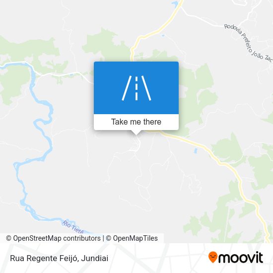 Rua Regente Feijó map