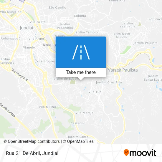 Rua 21 De Abril map