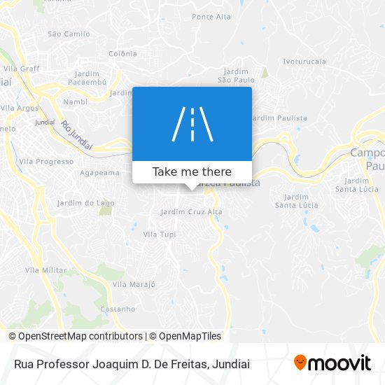 Rua Professor Joaquim D. De Freitas map