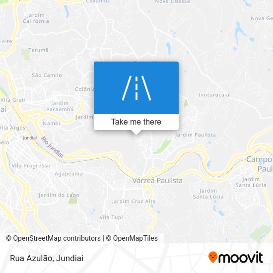 Rua Azulão map