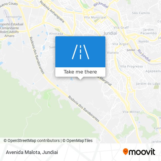 Mapa Avenida Malota