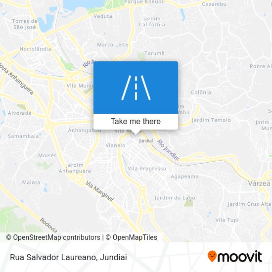 Rua Salvador Laureano map