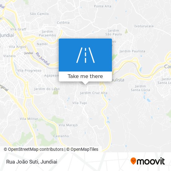 Rua João Suti map