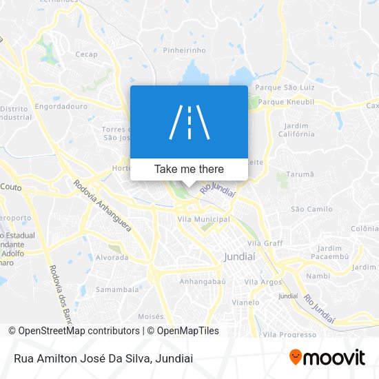 Rua Amilton José Da Silva map