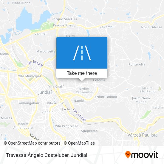 Travessa Ângelo Casteluber map