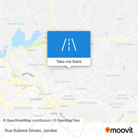 Rua Rubens Silvieri map