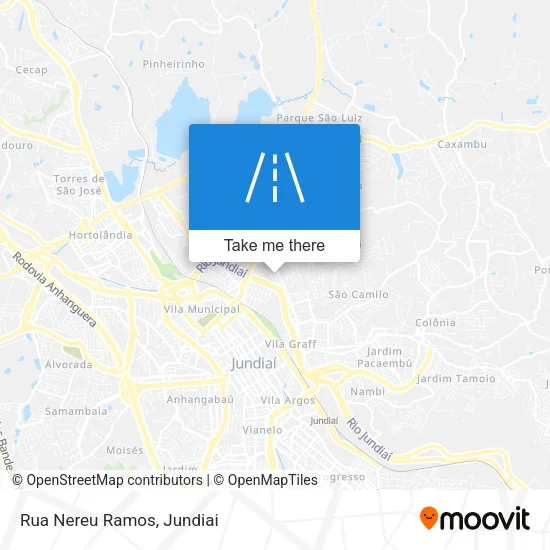 Rua Nereu Ramos map