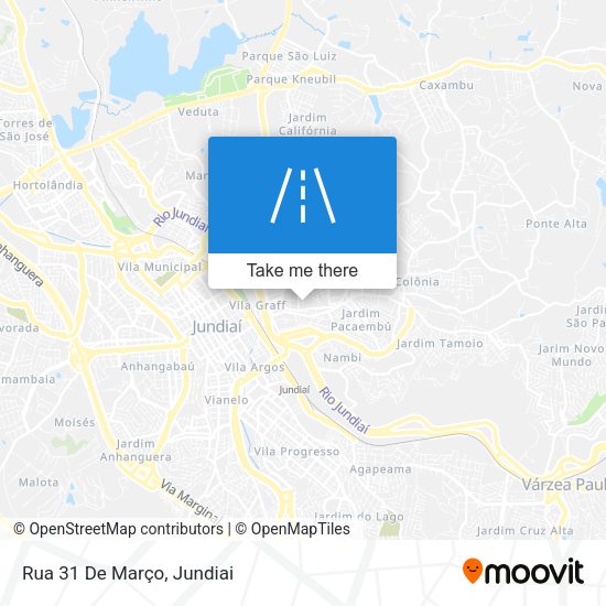 Rua 31 De Março map