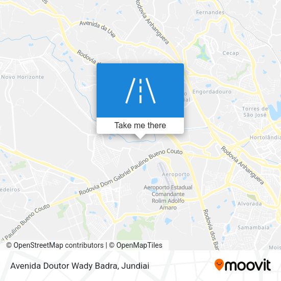Avenida Doutor Wady Badra map