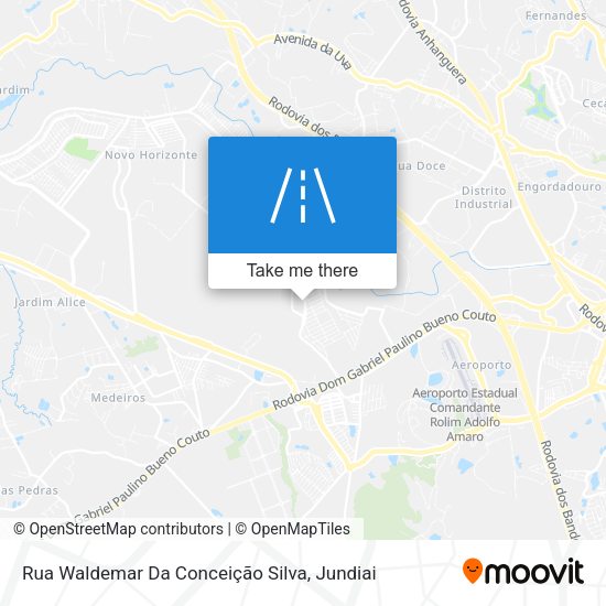 Rua Waldemar Da Conceição Silva map