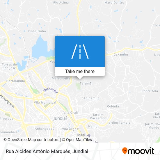 Rua Alcides Antônio Marquês map