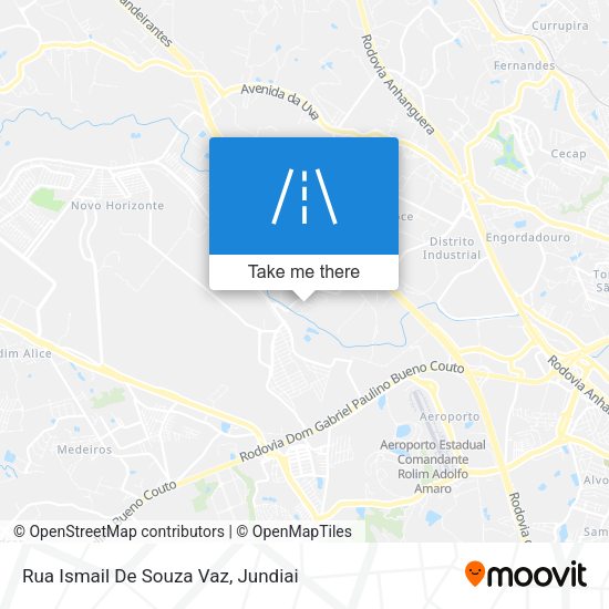 Rua Ismail De Souza Vaz map