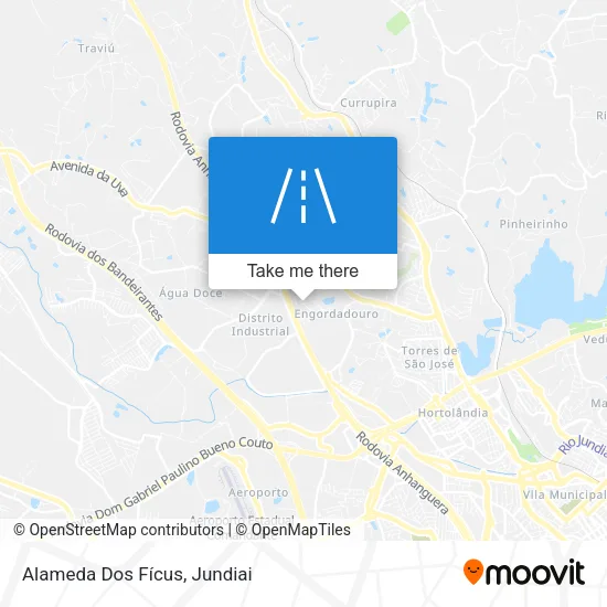 Alameda Dos Fícus map
