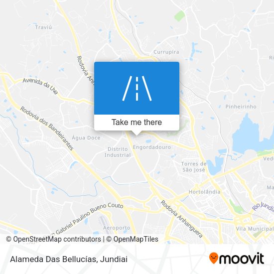 Alameda Das Bellucías map